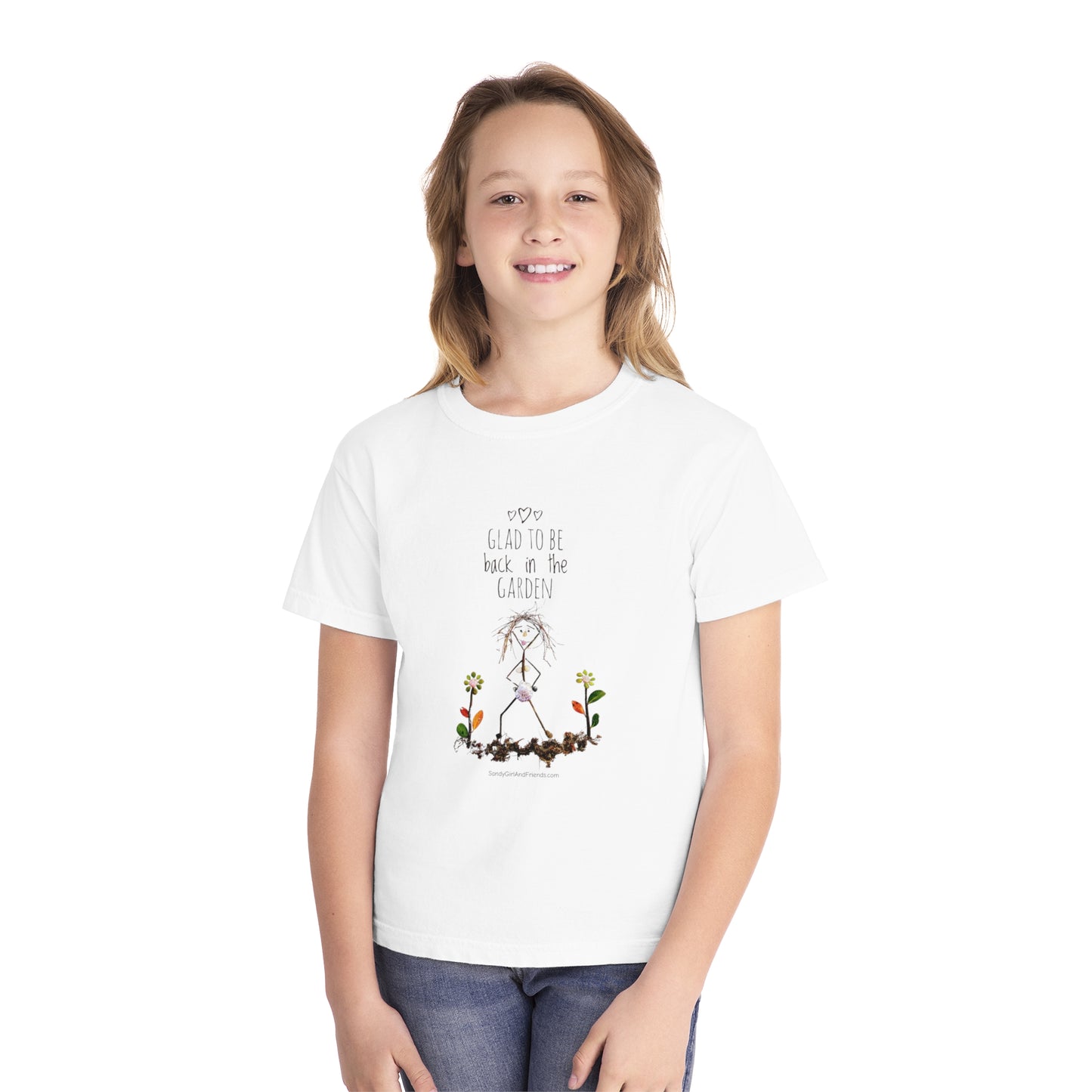 Glad To Be Back In The Garden Youth Midweight Tee