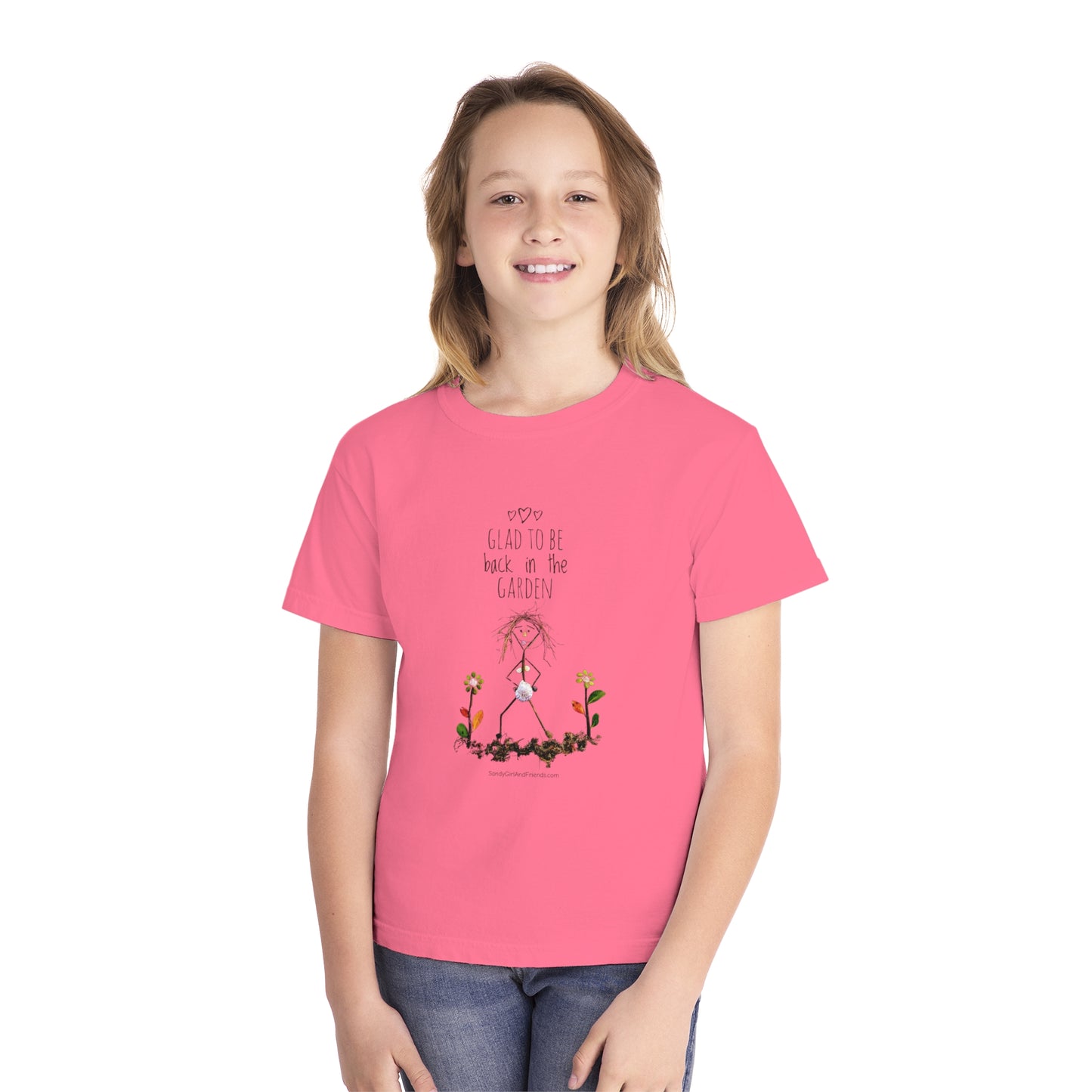 Glad To Be Back In The Garden Youth Midweight Tee