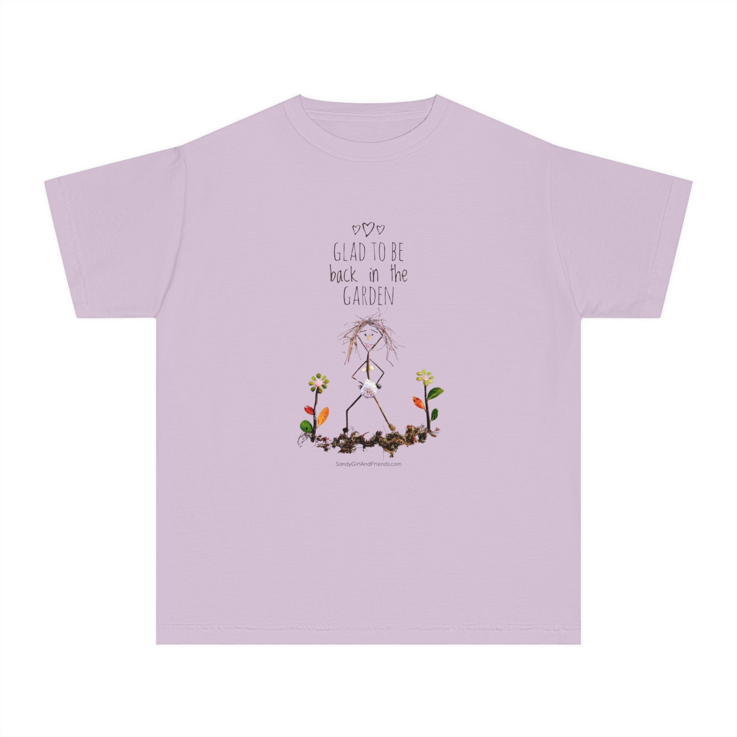 Glad To Be Back In The Garden Youth Midweight Tee