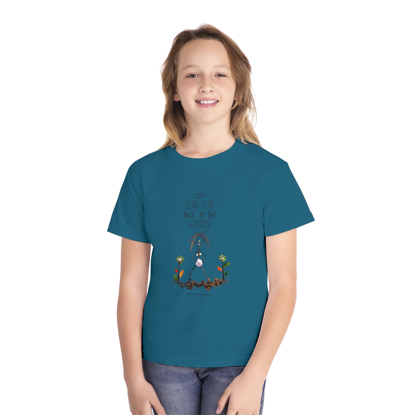 Glad To Be Back In The Garden Youth Midweight Tee