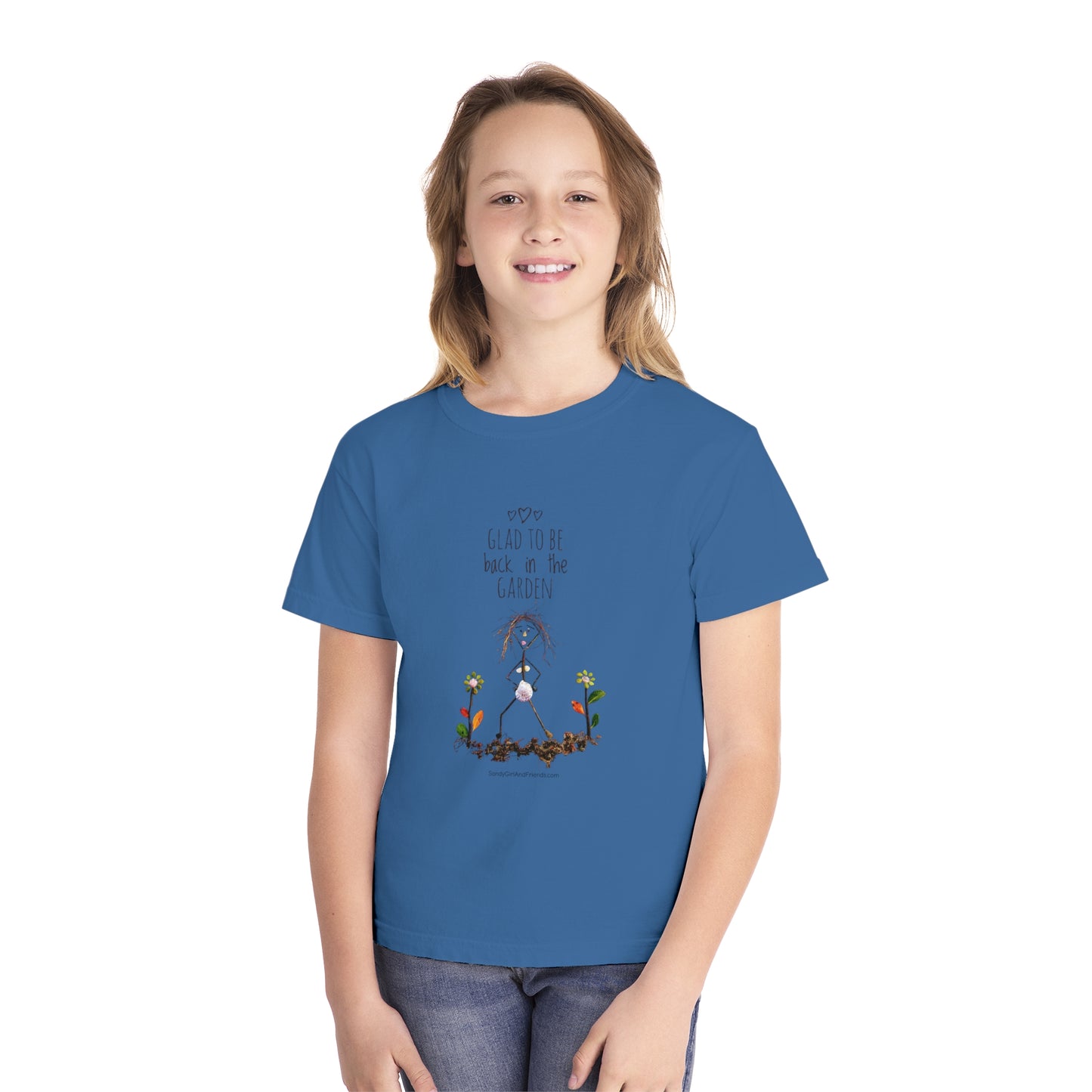 Glad To Be Back In The Garden Youth Midweight Tee
