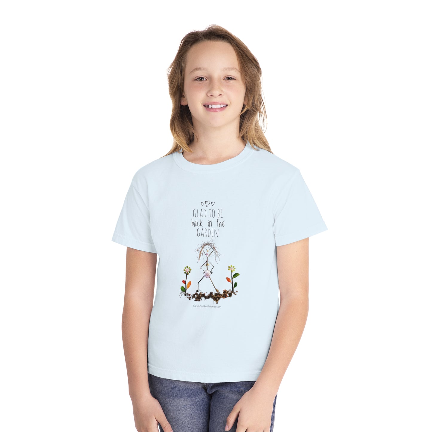 Glad To Be Back In The Garden Youth Midweight Tee