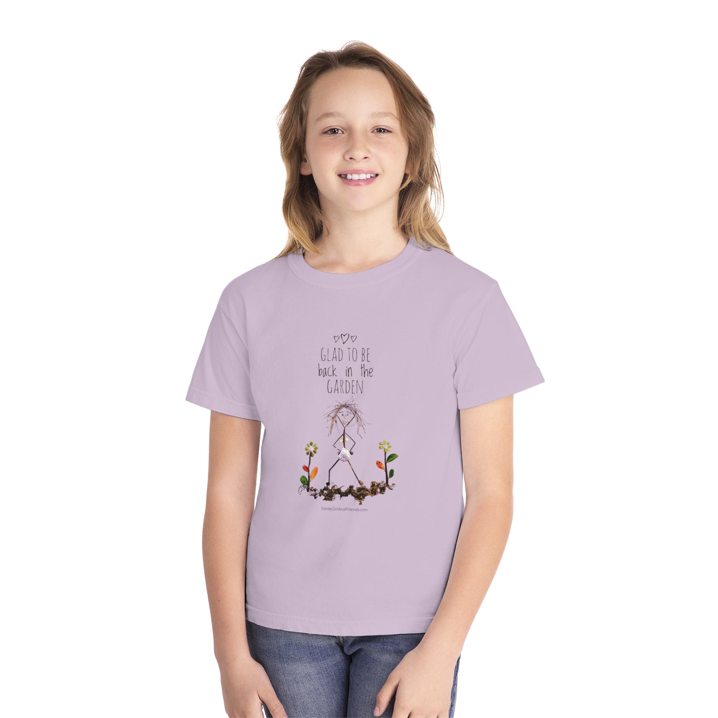 Glad To Be Back In The Garden Youth Midweight Tee