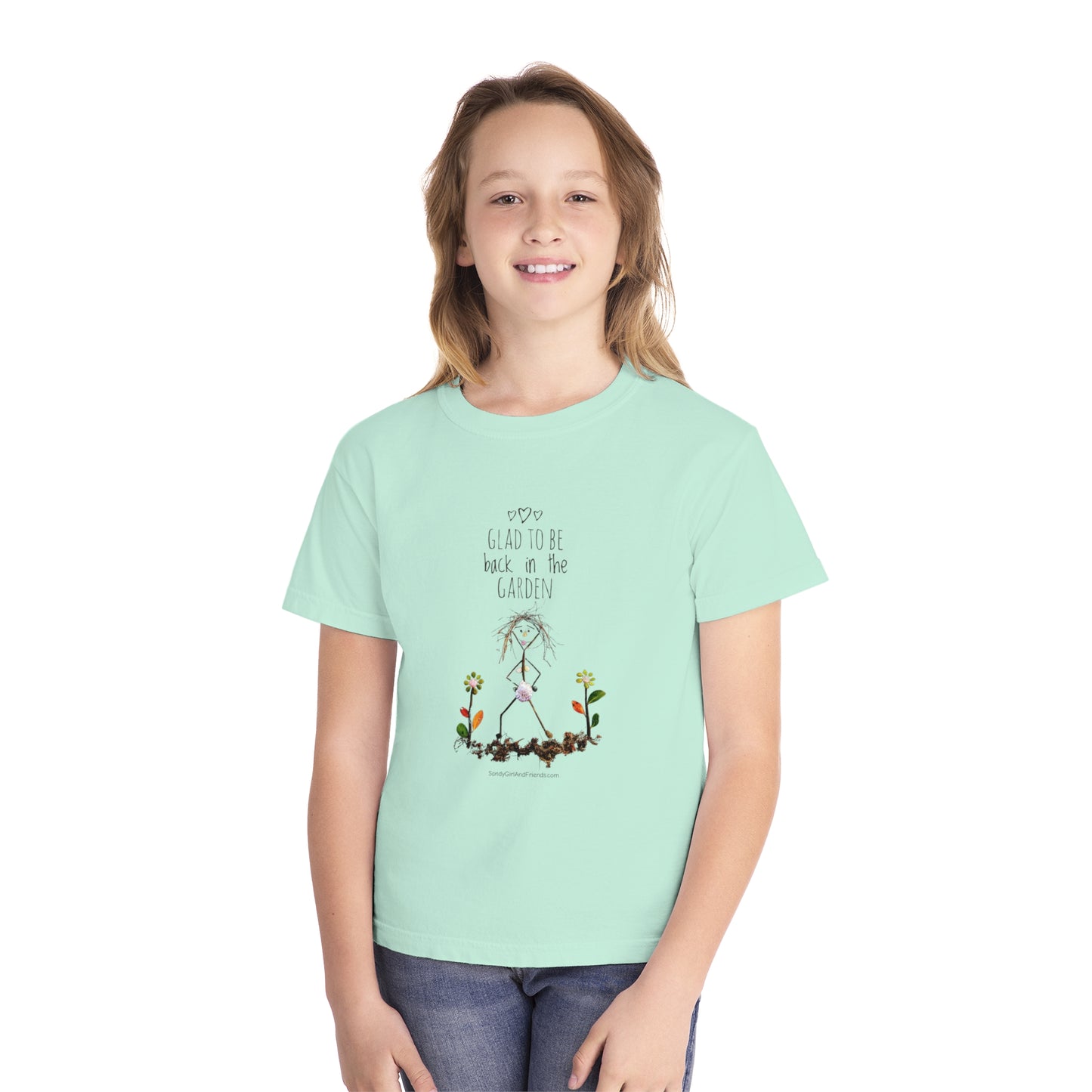 Glad To Be Back In The Garden Youth Midweight Tee