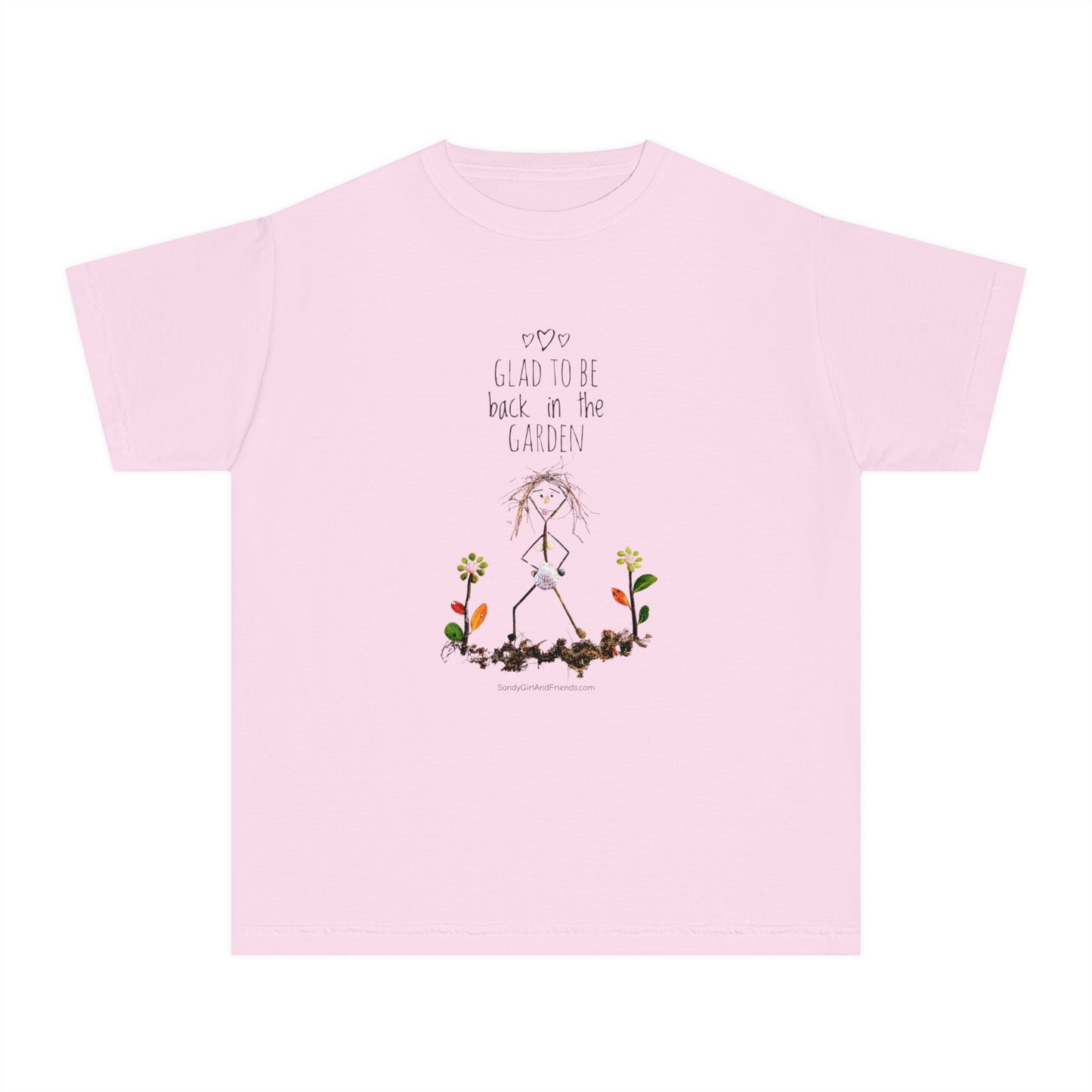 Glad To Be Back In The Garden Youth Midweight Tee