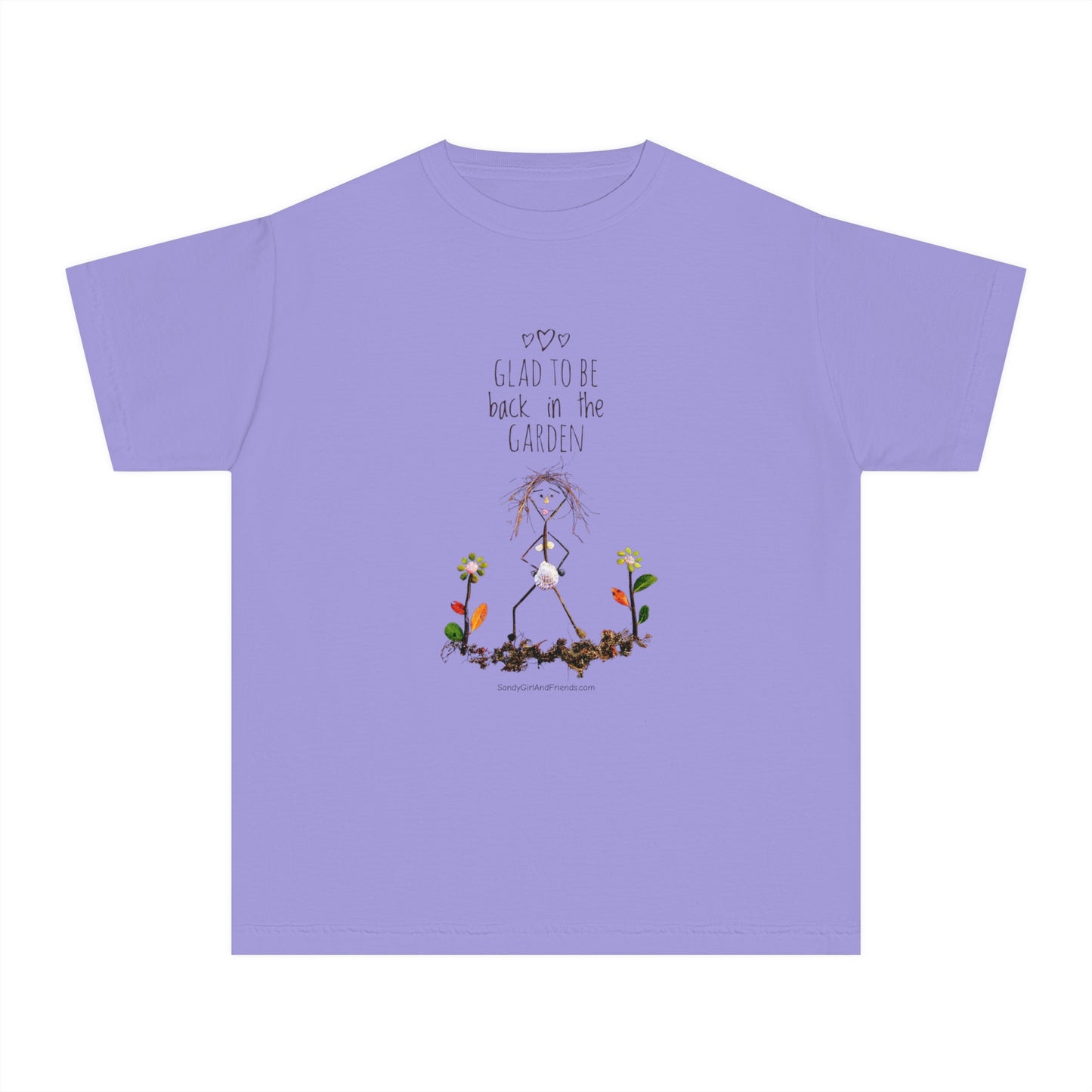 Glad To Be Back In The Garden Youth Midweight Tee