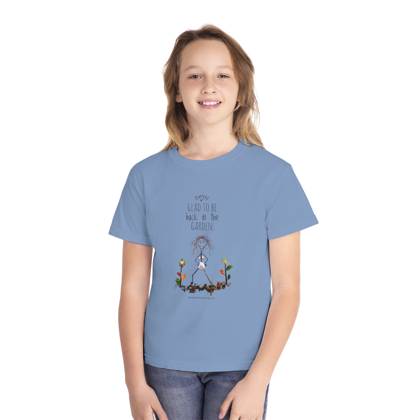 Glad To Be Back In The Garden Youth Midweight Tee