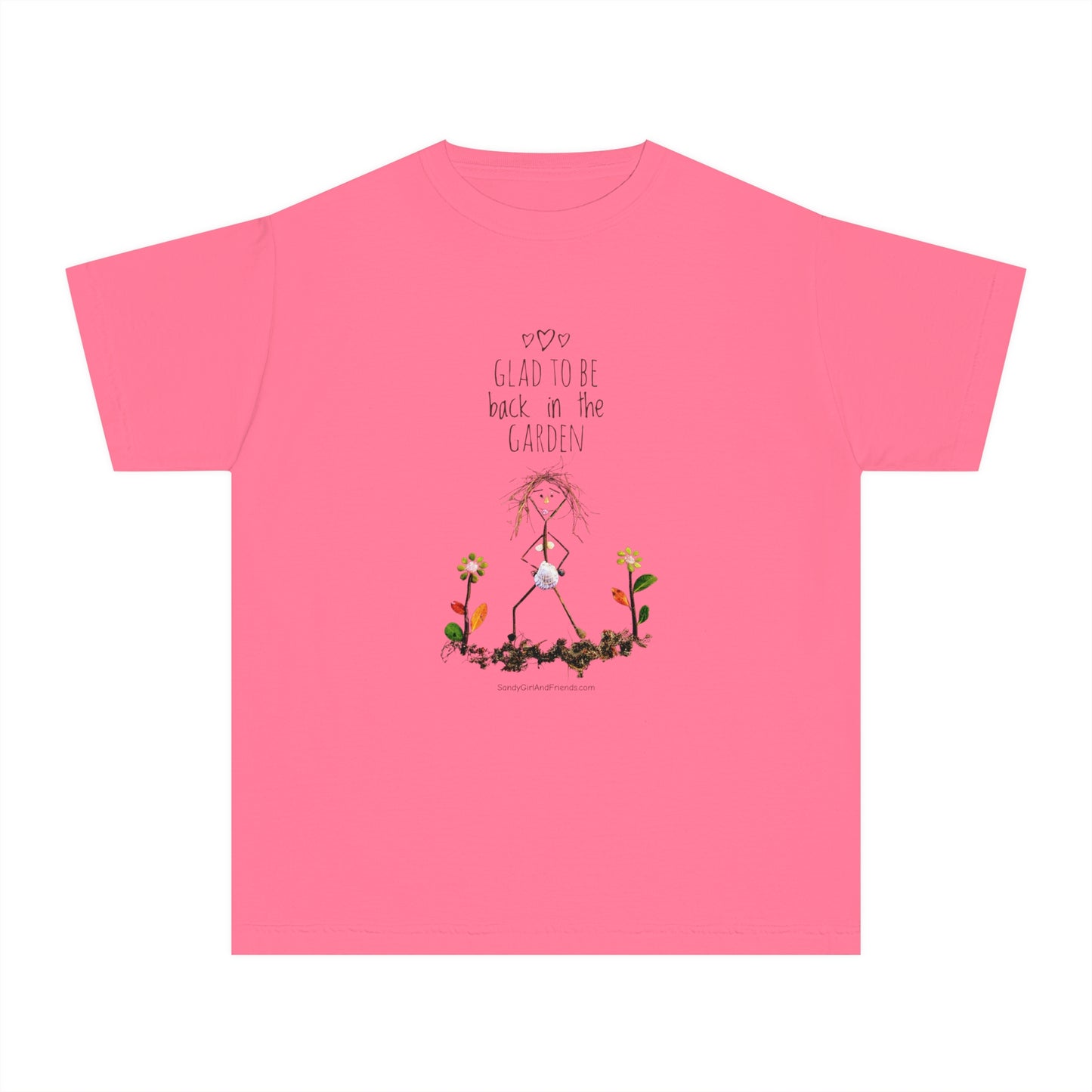 Glad To Be Back In The Garden Youth Midweight Tee
