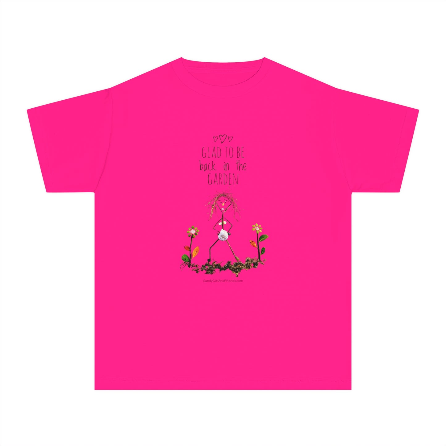 Glad To Be Back In The Garden Youth Midweight Tee