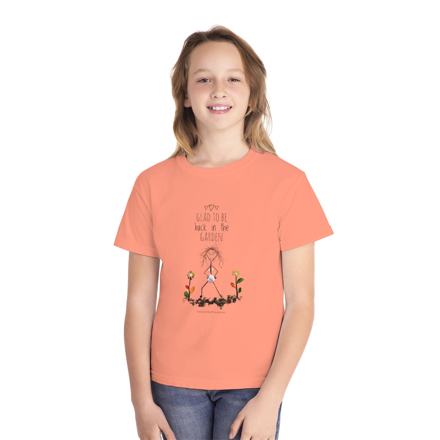 Glad To Be Back In The Garden Youth Midweight Tee