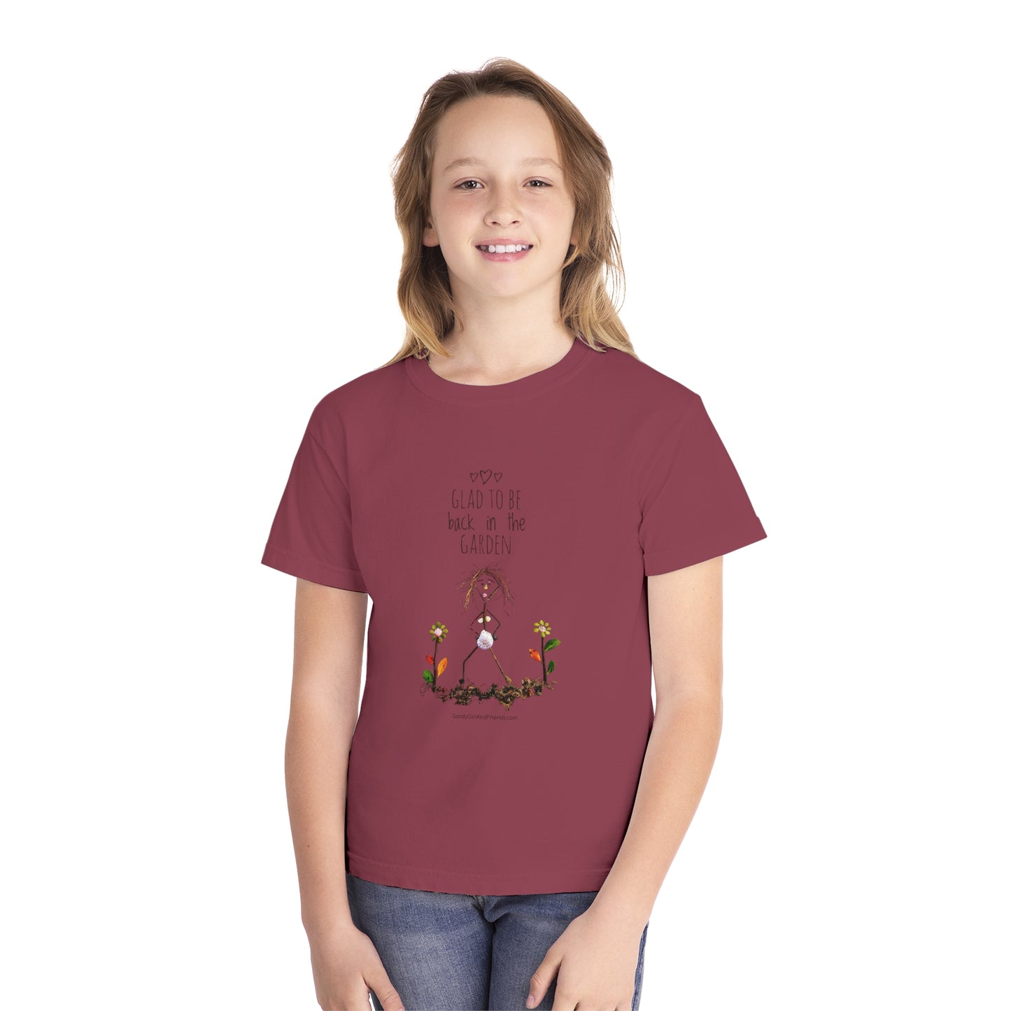 Glad To Be Back In The Garden Youth Midweight Tee