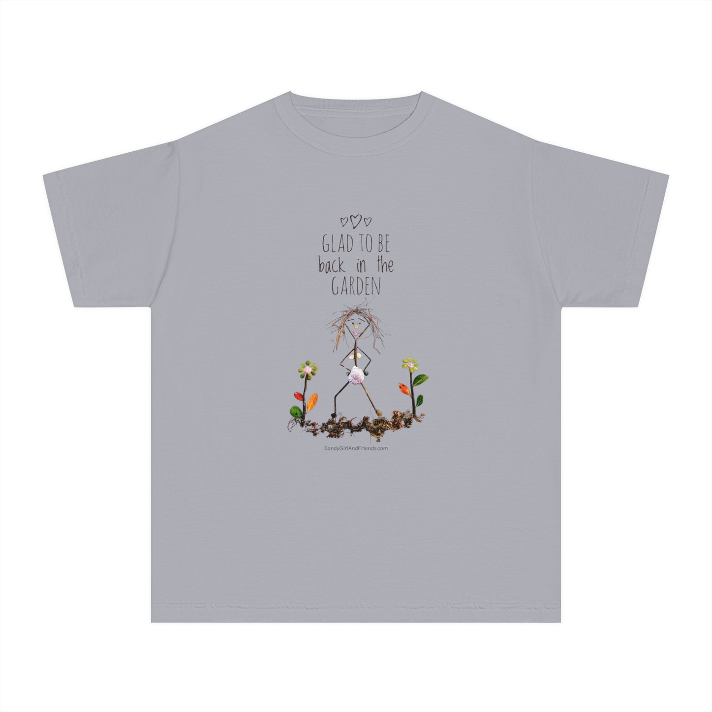 Glad To Be Back In The Garden Youth Midweight Tee
