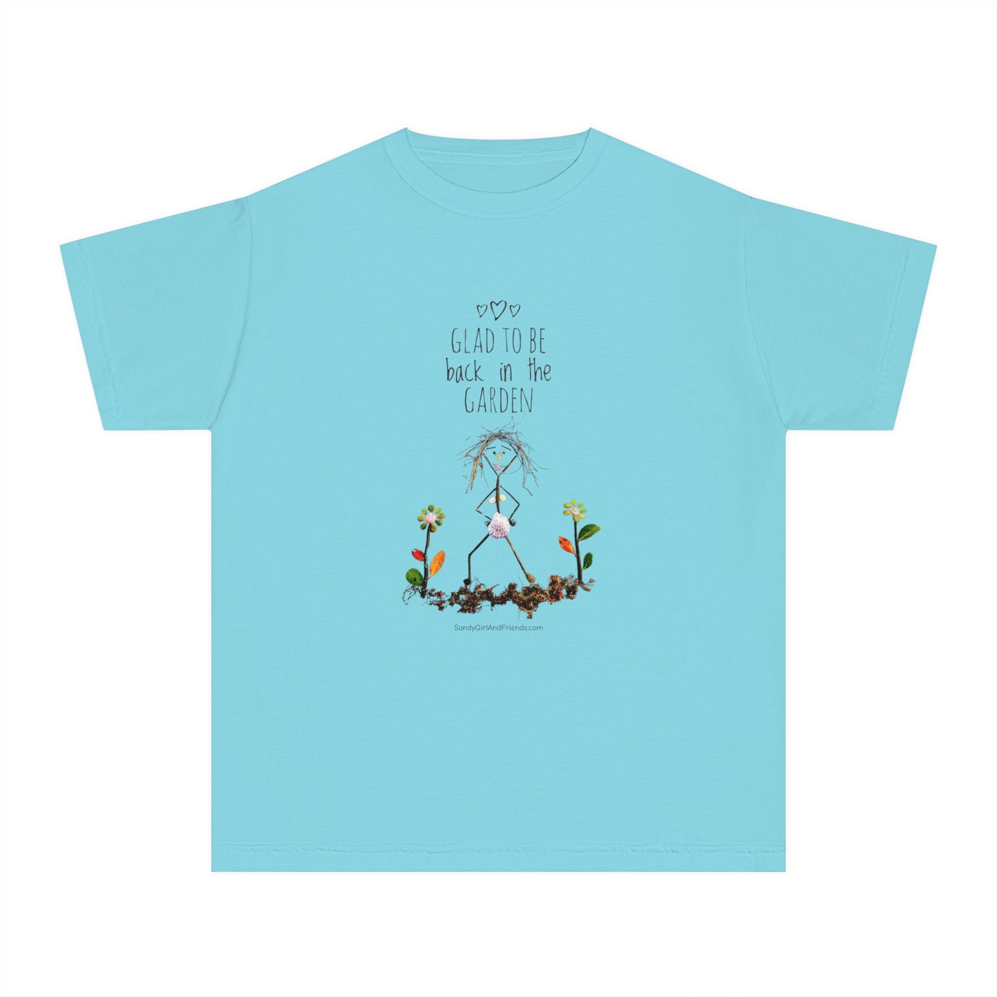 Glad To Be Back In The Garden Youth Midweight Tee