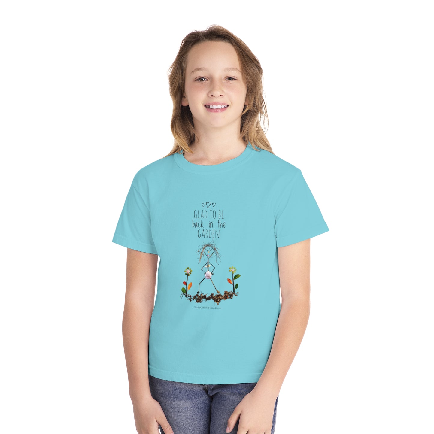 Glad To Be Back In The Garden Youth Midweight Tee