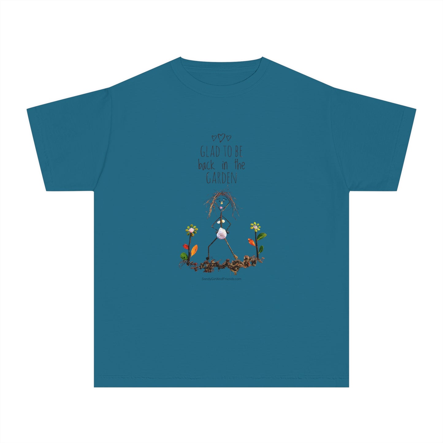 Glad To Be Back In The Garden Youth Midweight Tee