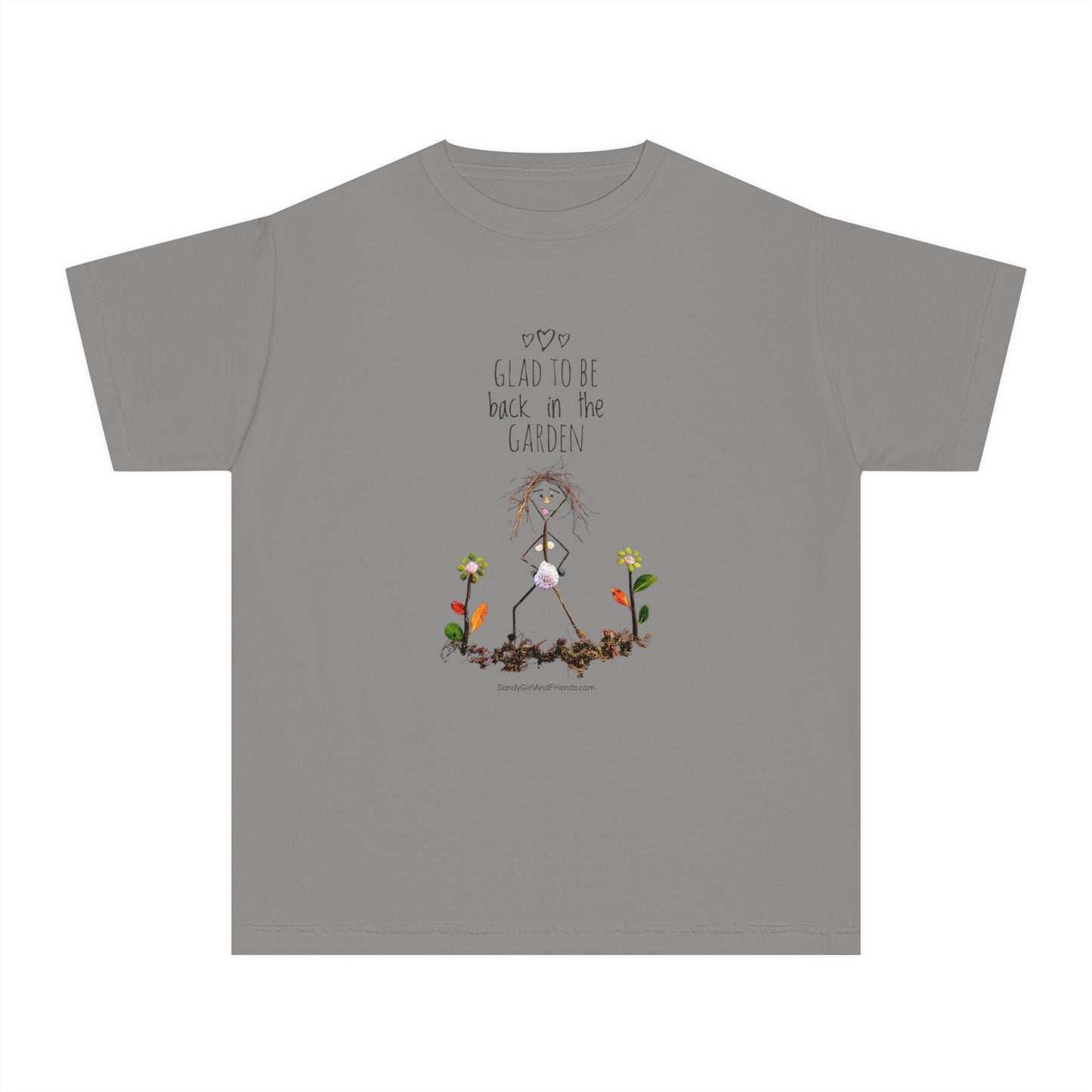 Glad To Be Back In The Garden Youth Midweight Tee