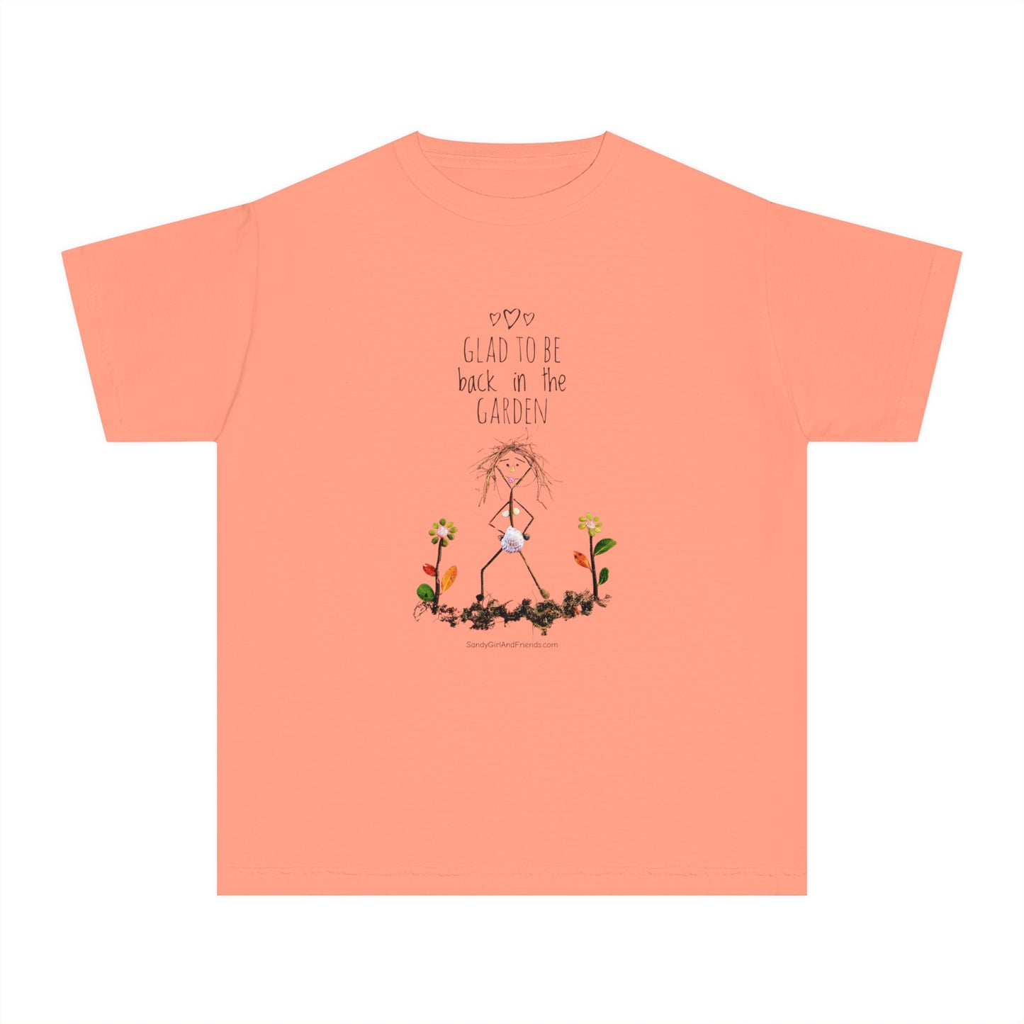 Glad To Be Back In The Garden Youth Midweight Tee