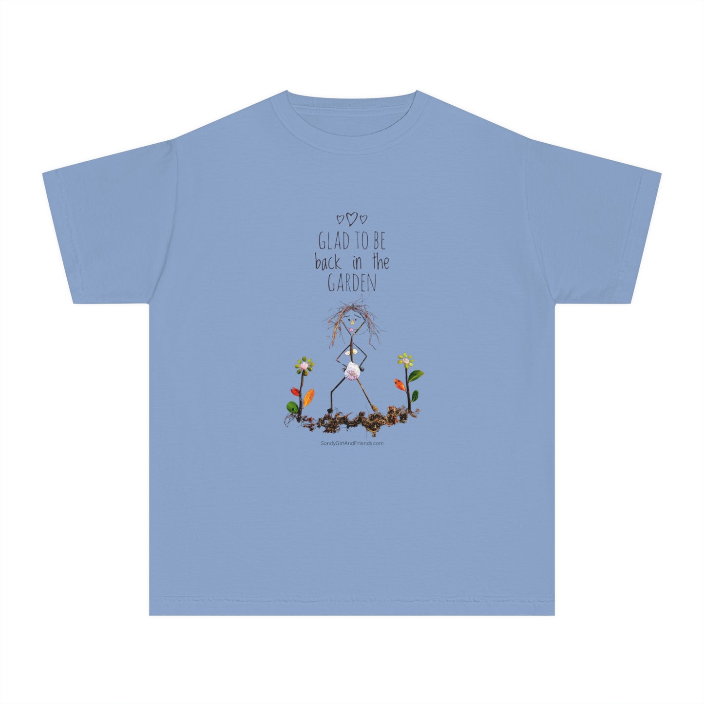 Glad To Be Back In The Garden Youth Midweight Tee