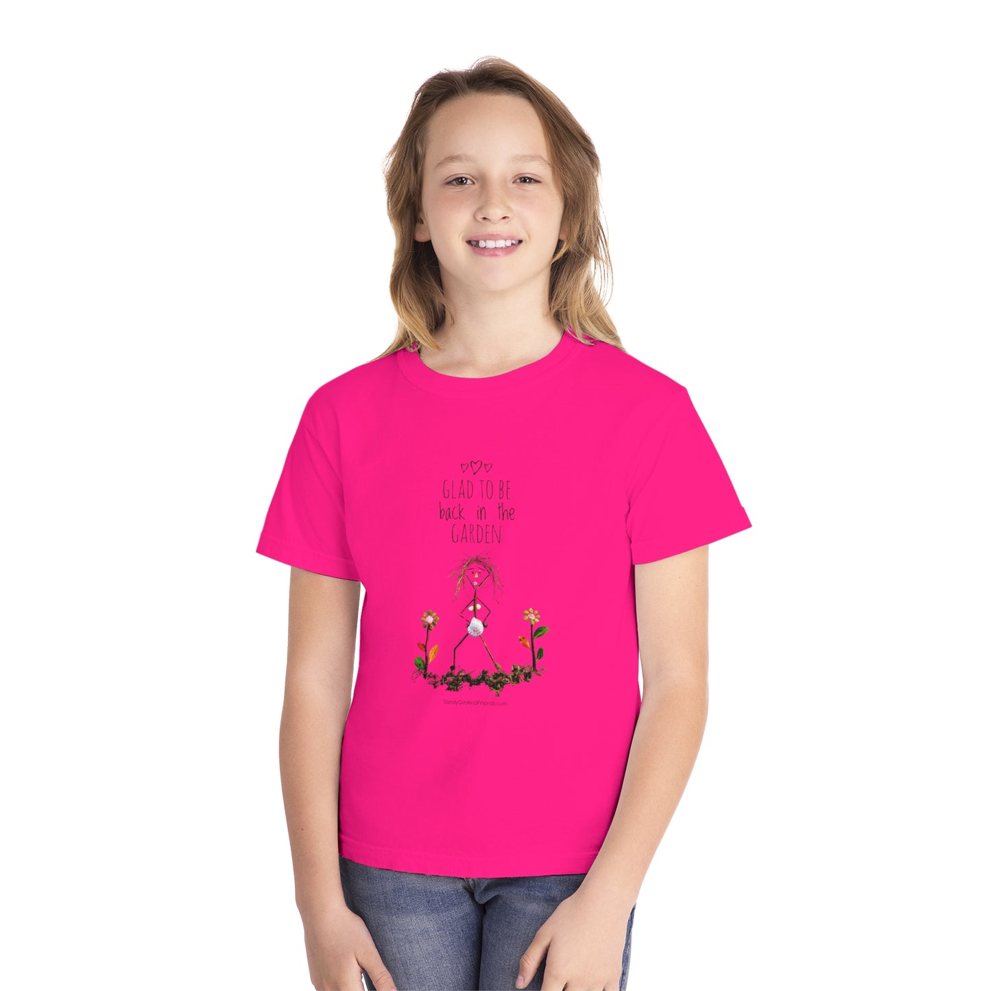 Glad To Be Back In The Garden Youth Midweight Tee