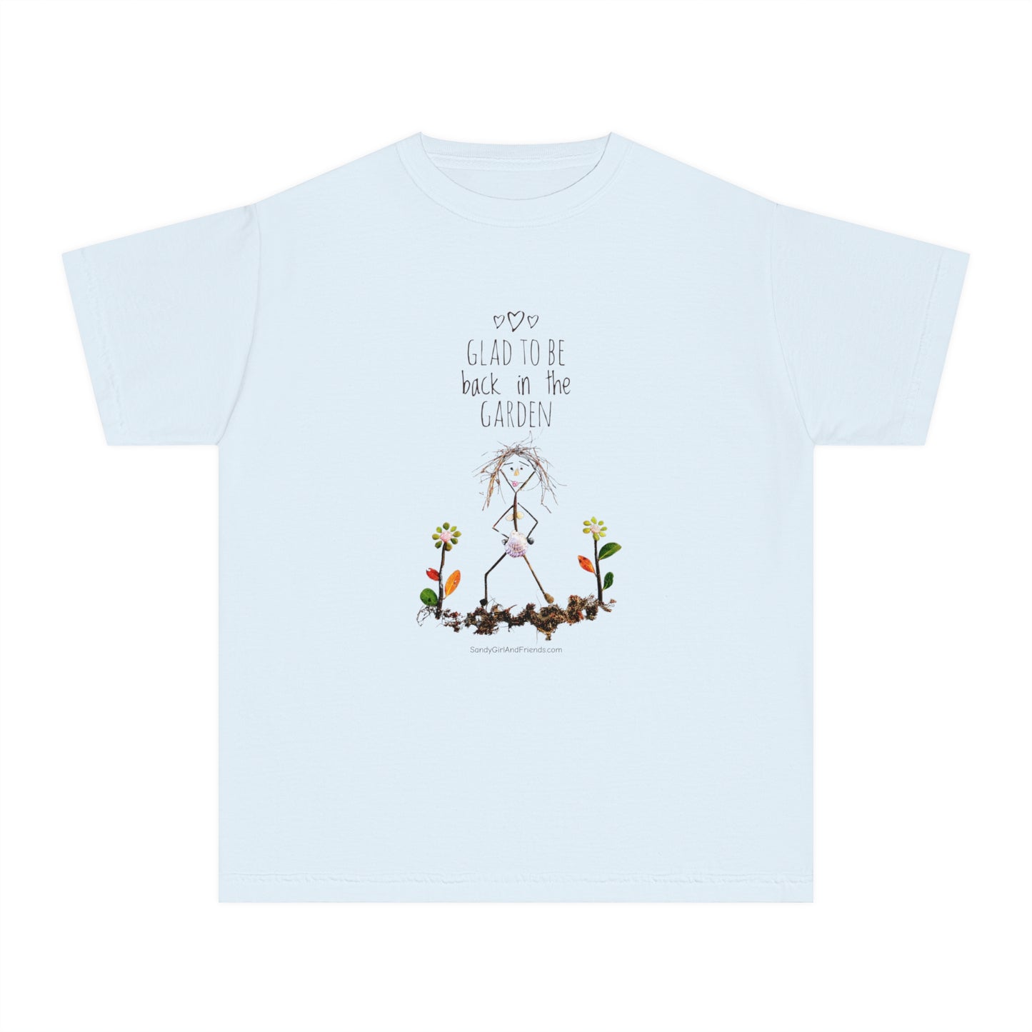 Glad To Be Back In The Garden Youth Midweight Tee