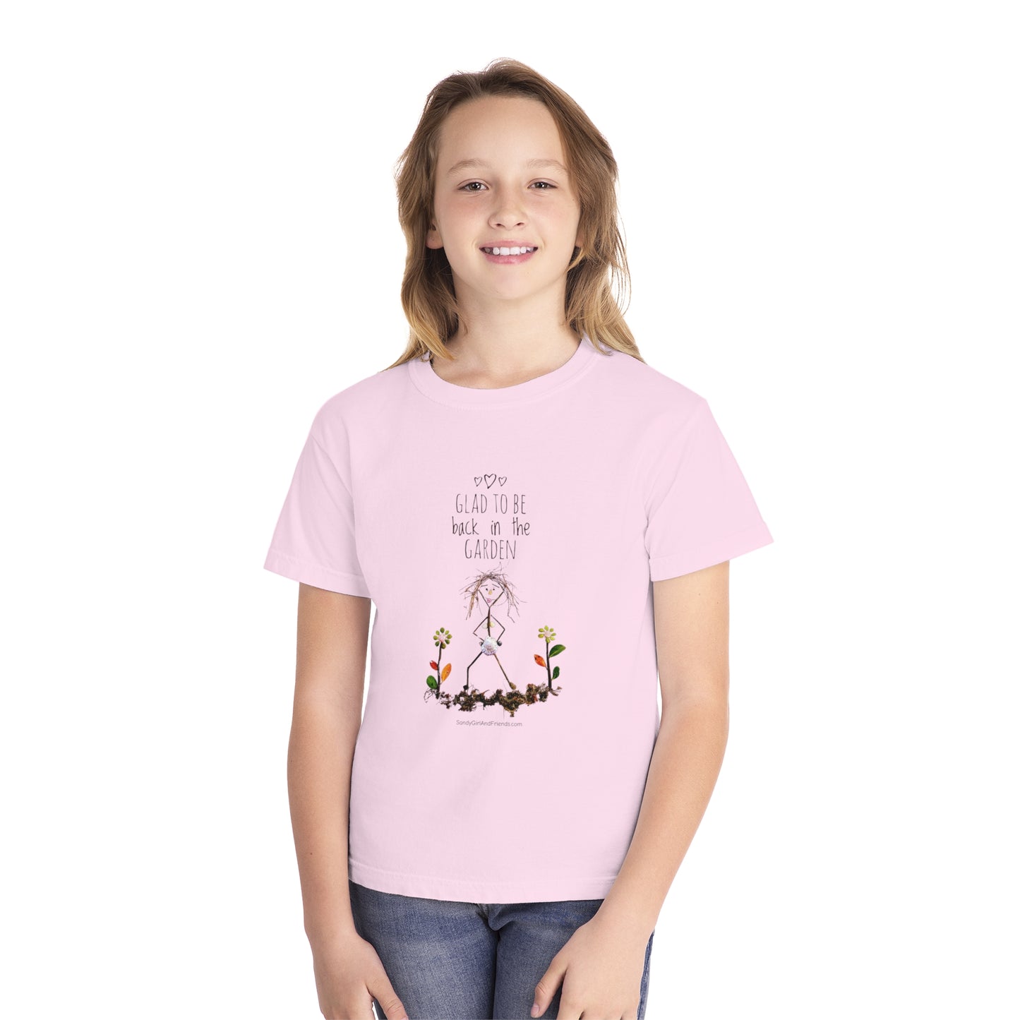Glad To Be Back In The Garden Youth Midweight Tee