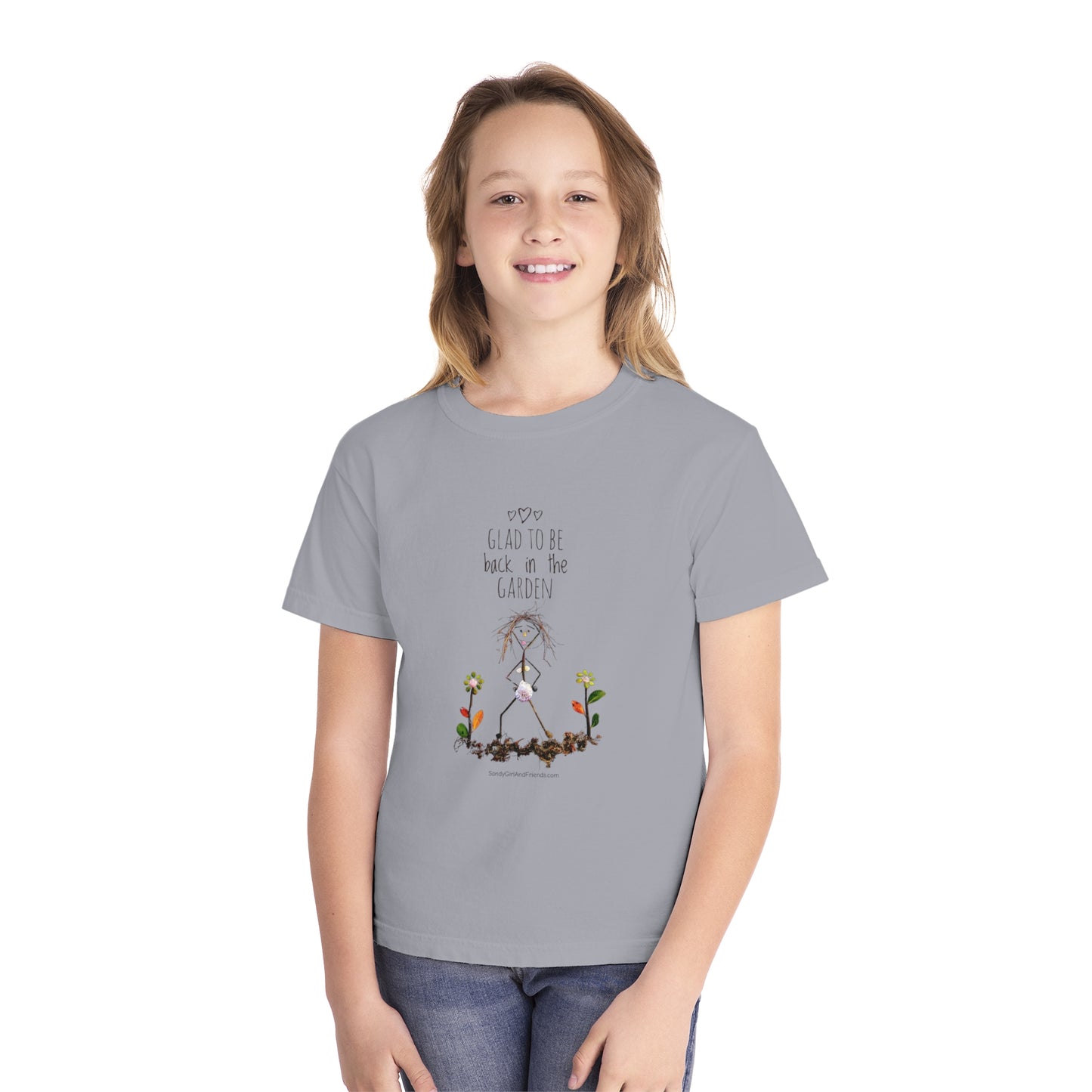 Glad To Be Back In The Garden Youth Midweight Tee