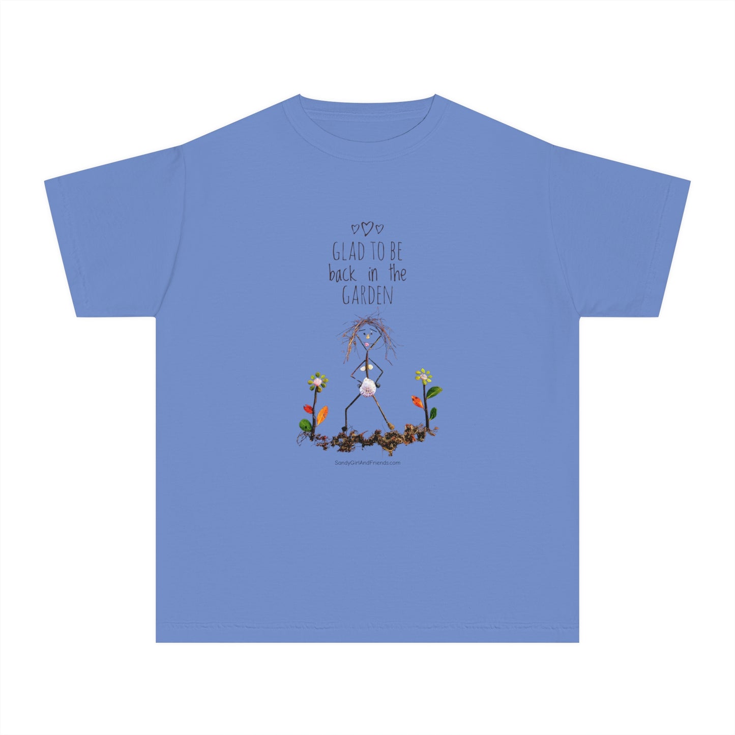 Glad To Be Back In The Garden Youth Midweight Tee