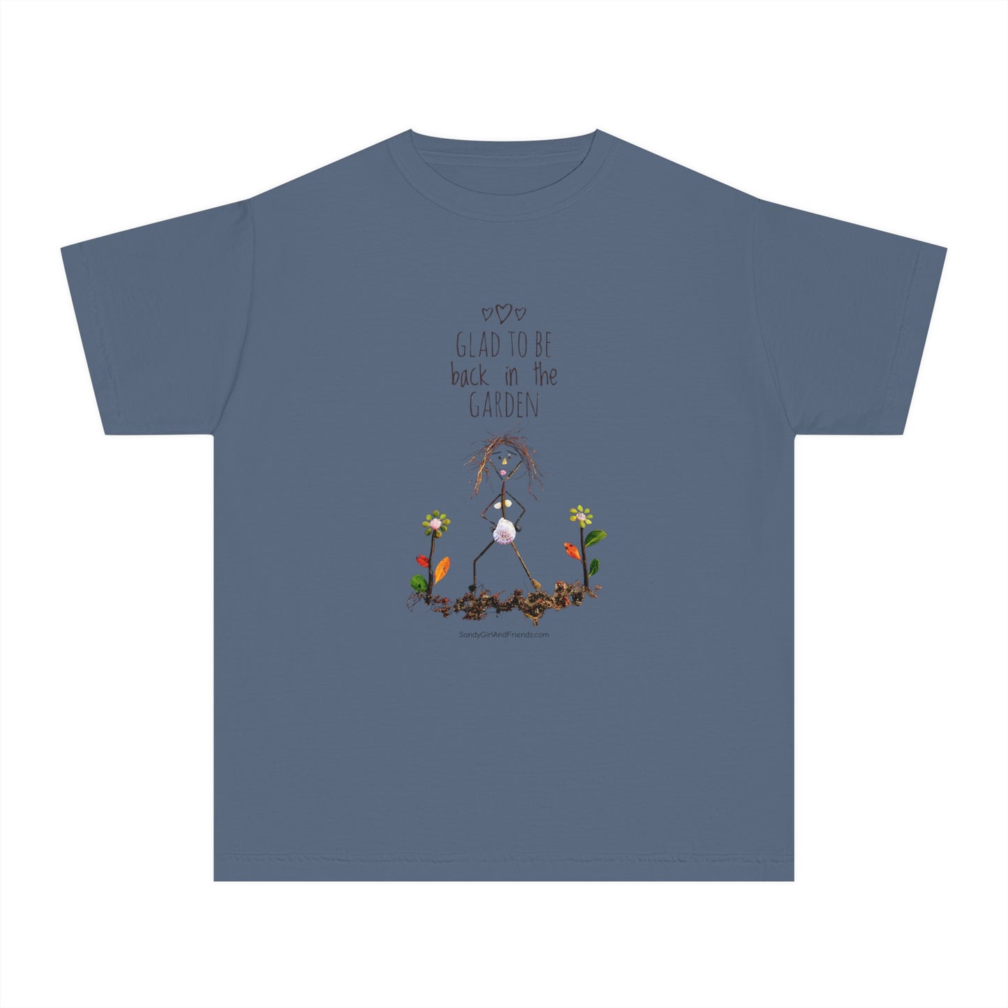 Glad To Be Back In The Garden Youth Midweight Tee