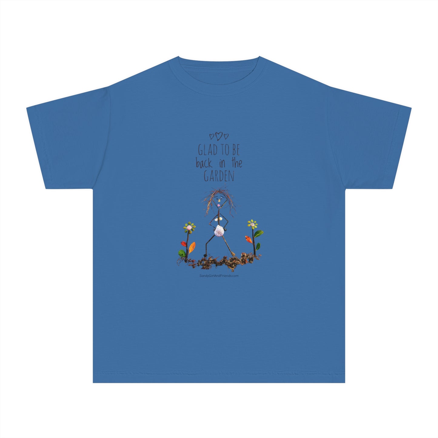 Glad To Be Back In The Garden Youth Midweight Tee