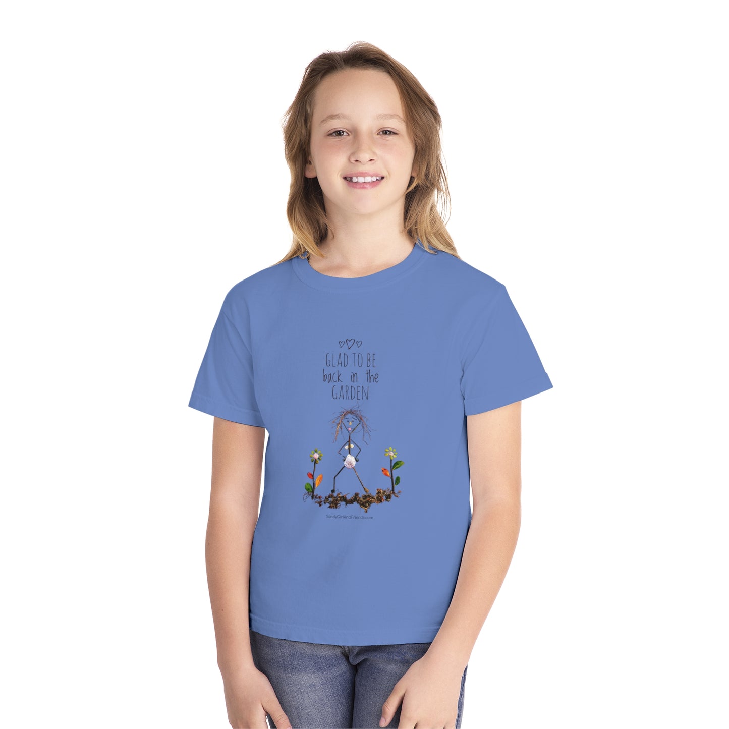 Glad To Be Back In The Garden Youth Midweight Tee