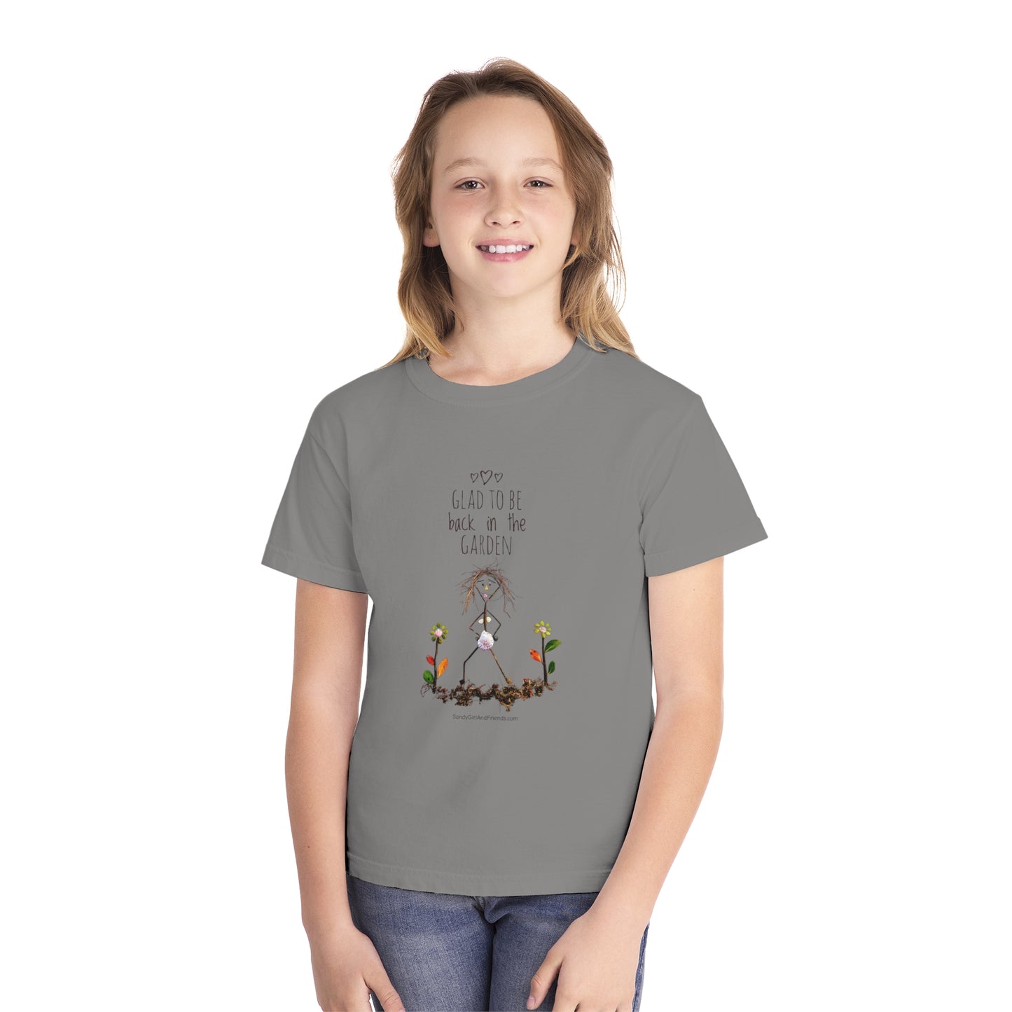 Glad To Be Back In The Garden Youth Midweight Tee