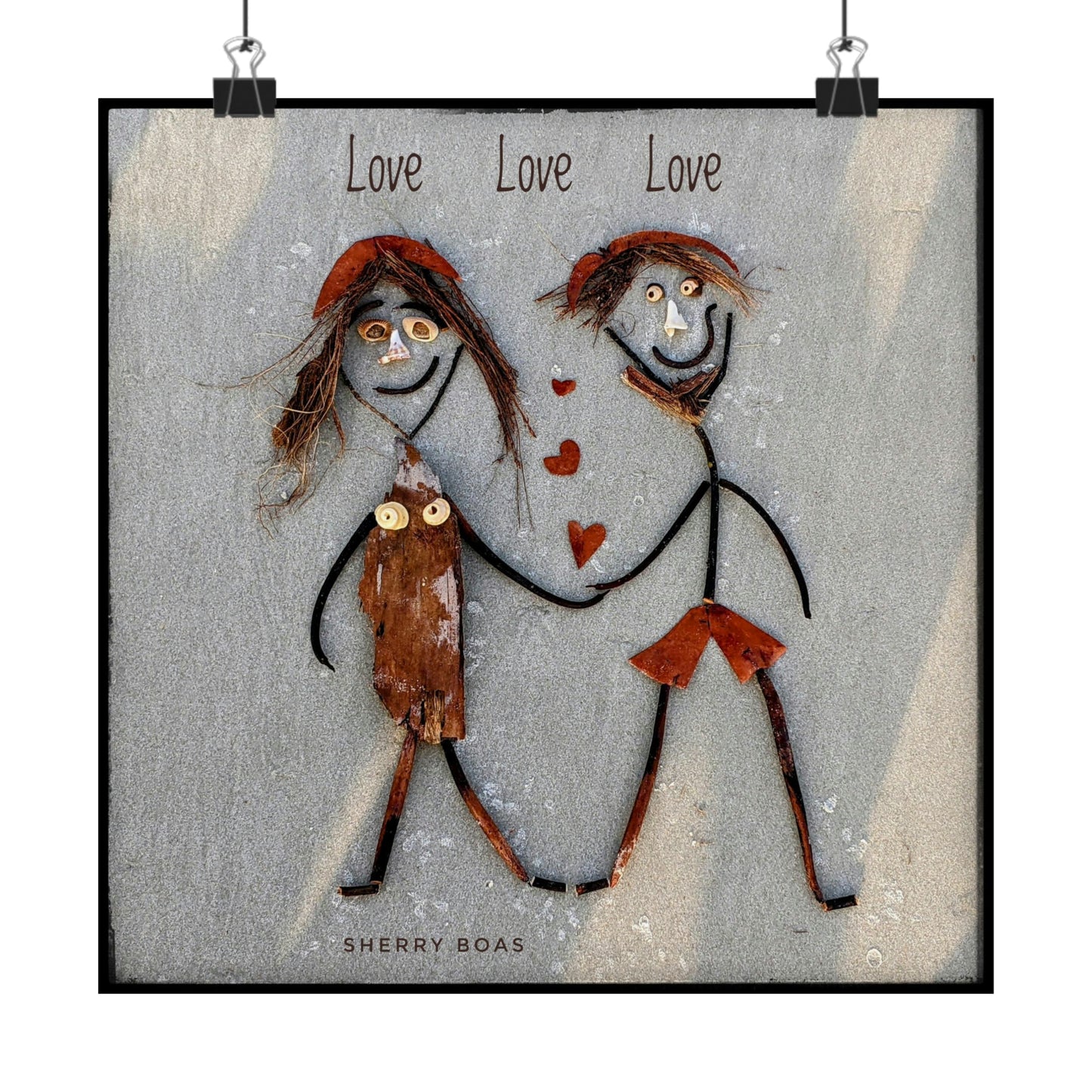 Love Love Love Poster Print