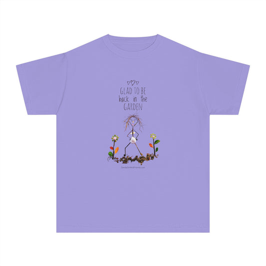 Glad To Be Back In The Garden Youth Midweight Tee