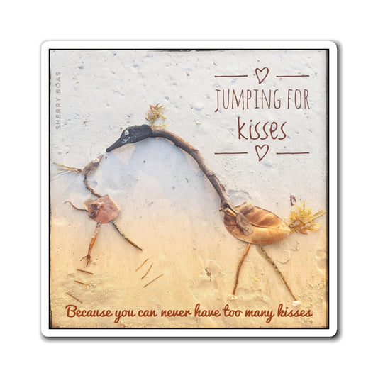 Jumping For Kisses Magnet