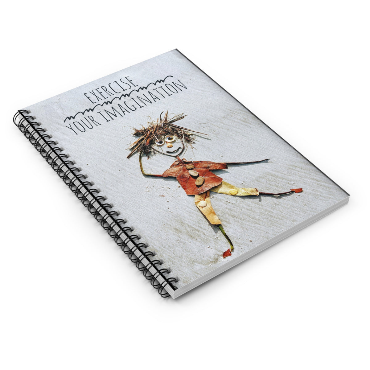 Exercise Your Imagination Notebook - Ruled Line