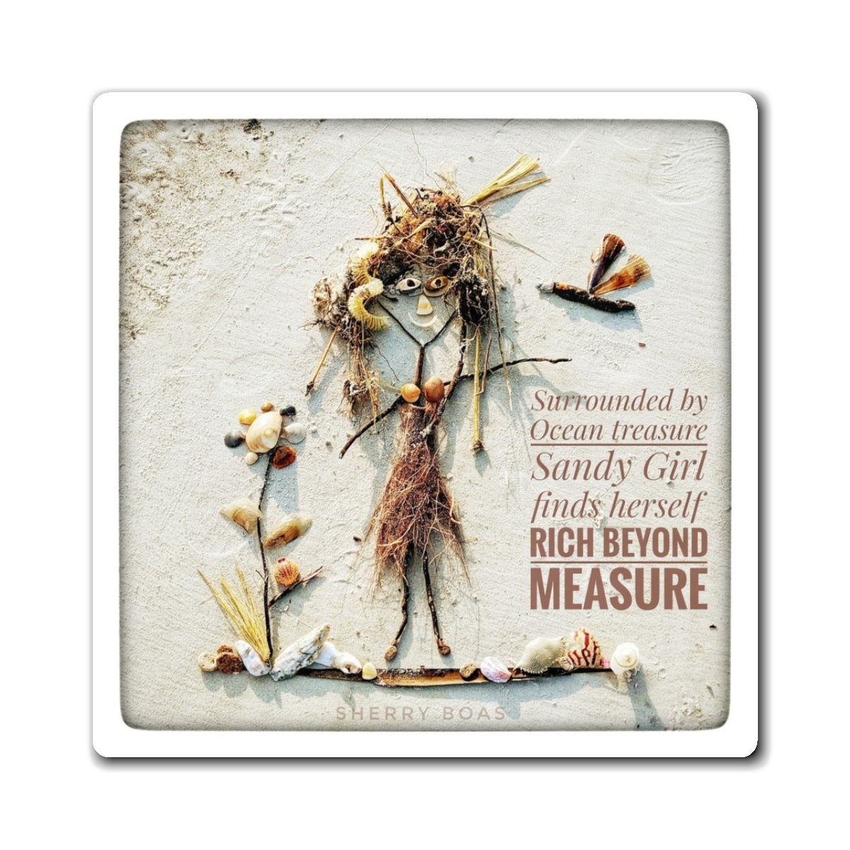 Rich Beyond Measure Magnet