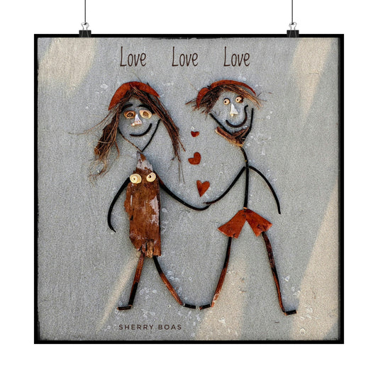 Love Love Love Poster Print