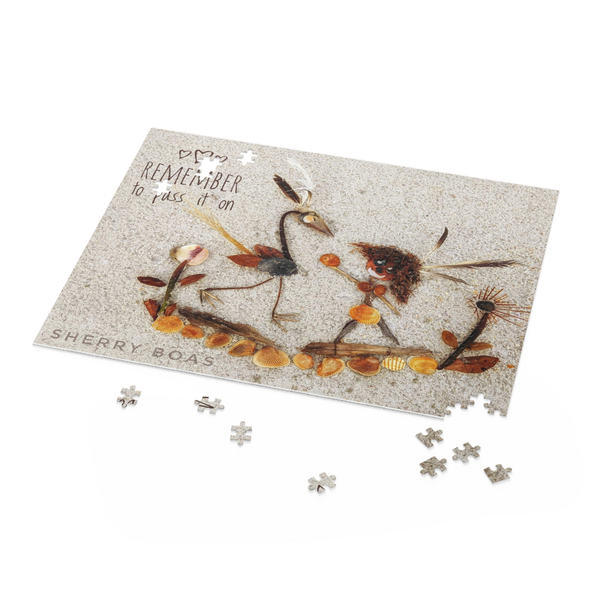 Remember To Pass It On Puzzle (252 & 500-Piece Options)