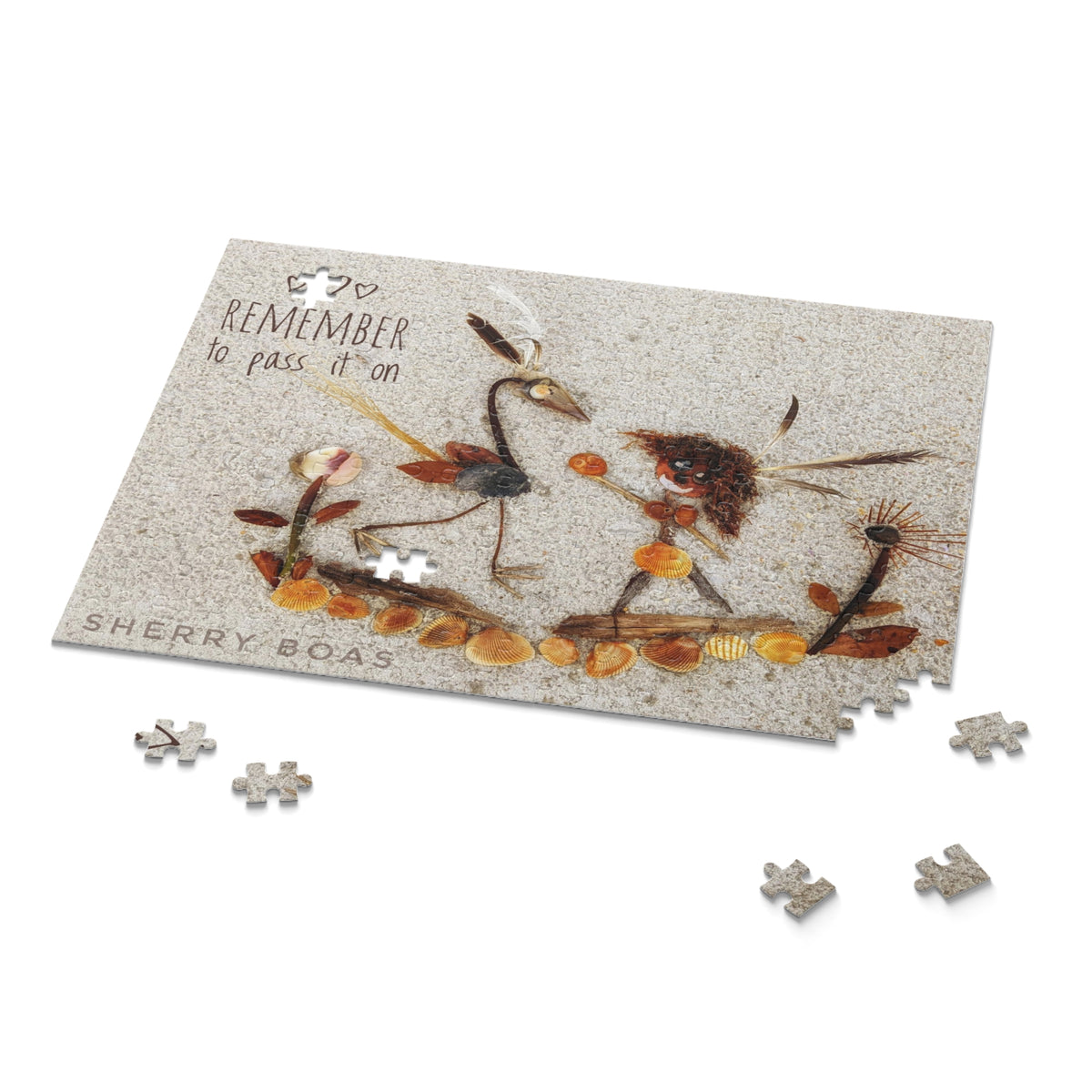 Remember To Pass It On Puzzle (252 & 500-Piece Options)